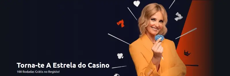 Bónus de 100 rodadas grátis no casino da Betano