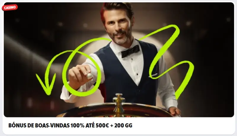 Bónus de boas-vindas para casino na Supabet