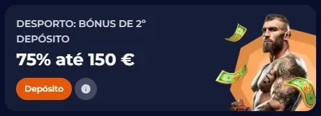Bónus de desporto para segundo depósito no Nine Casino