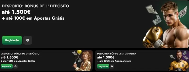 Bónus de desporto na OscarSpin