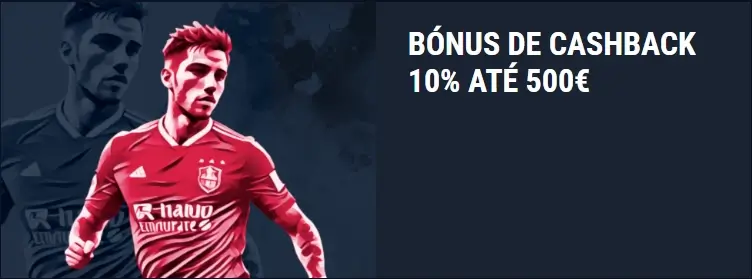 Bónus de cashback para desporto na Rabona