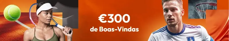Bónus de boas vindas para desporto de 300€ na OptimBet