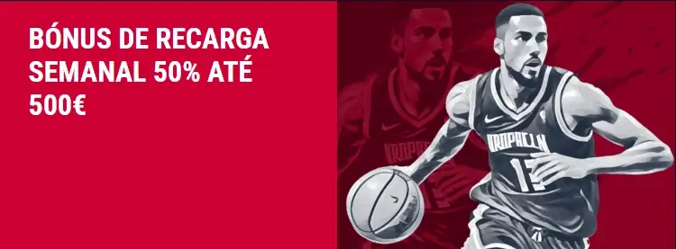 Bónus de recarga semanal de desporto da Rabona