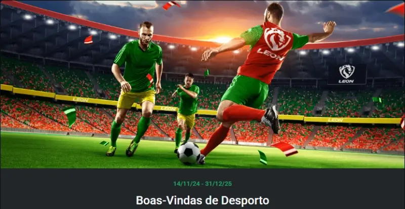 Bónus para apostas desportivas na Leon