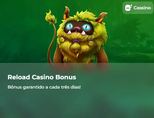 Bónus de recarga para casino no Verde Casino