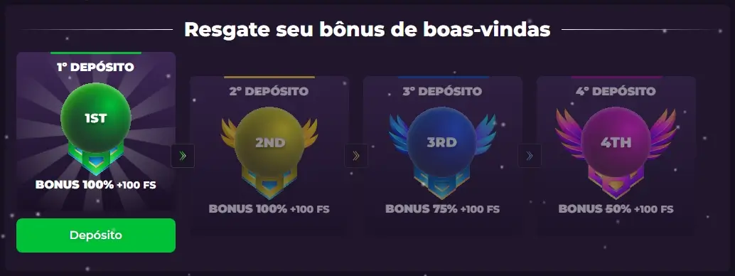 Bónus de boas-vindas do Rockstar Casino