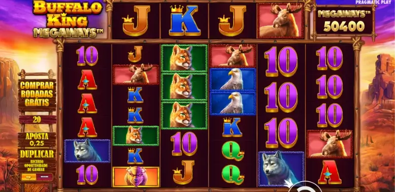 Slot machine Buffalo King Megaways
