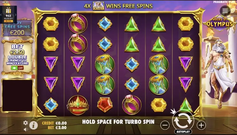 Slot gates of olympus no Smokace Casino