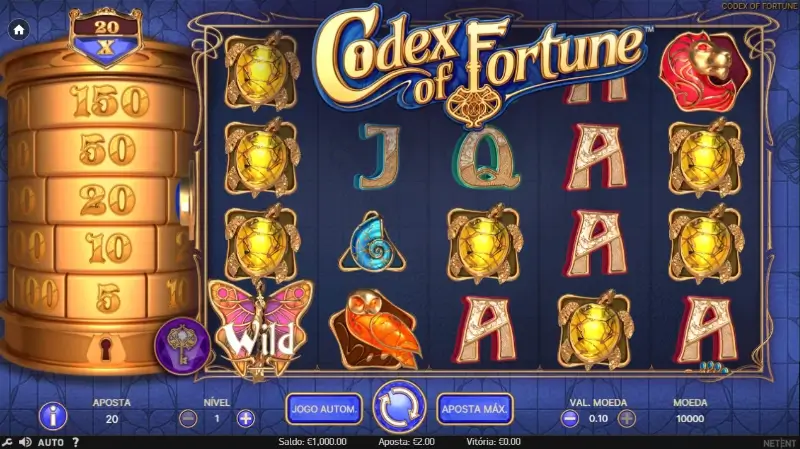 Slot machine Codex Of Fortune