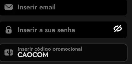 Código promocional "CAOCOM" na OscarSpin