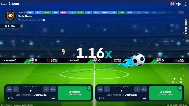 Jogo Crash no casino da OscarSpin