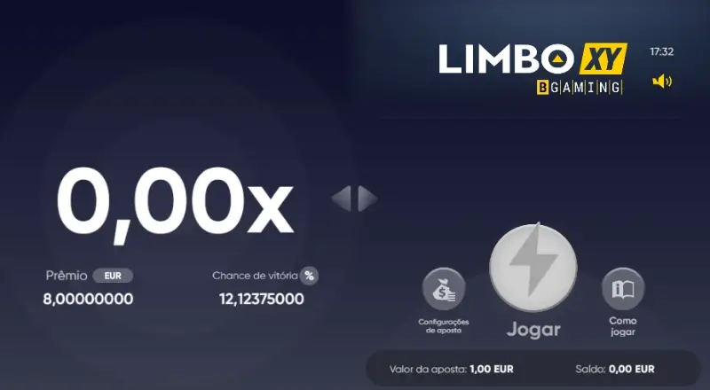 Crash game Limbo XY no PrimBetz Casino