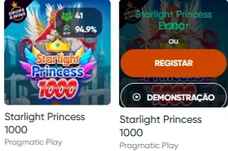SJogar a versão demo da slot machine Starlight Princess 1000