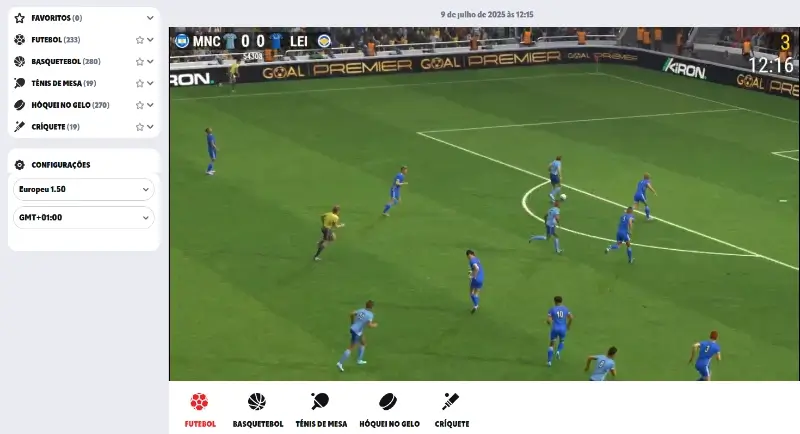 Apostas em desportos virtuais na Supabet