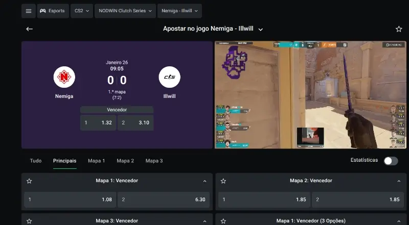 eSports e vSports na Leon