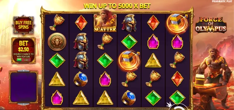 Slot machine Forge of Olympus