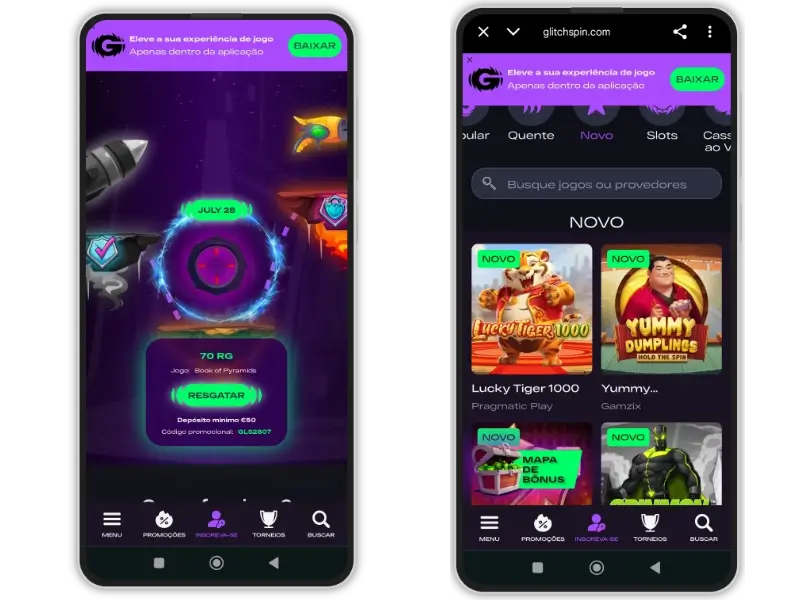 Glitch Spin Casino App