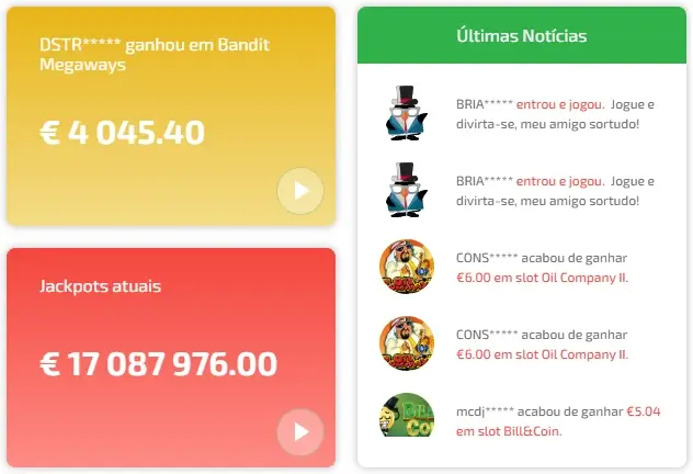 Jackpot feed no BoaBoa Casino