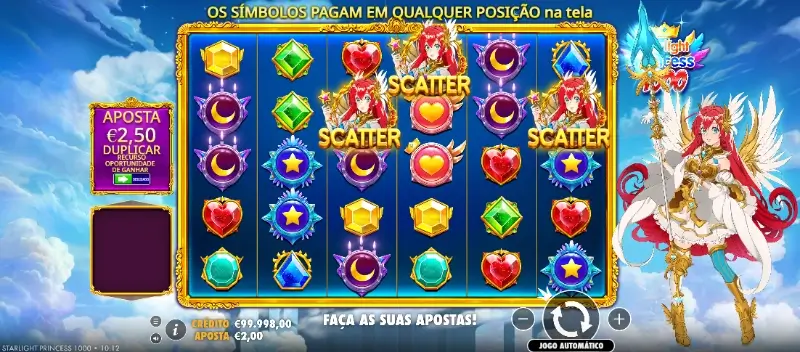 Slot machine Starlight Princess 1000
