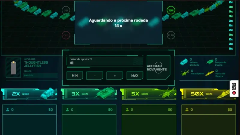 Jogo crash no casino da Vinci Spin