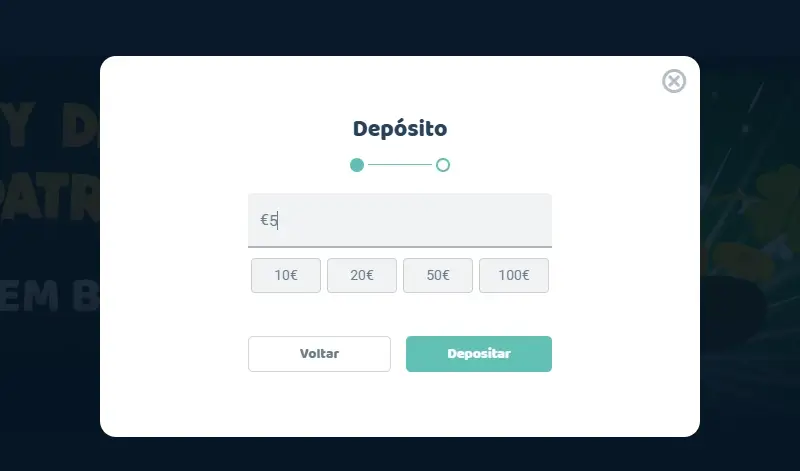 Depositar saldo na Lebull