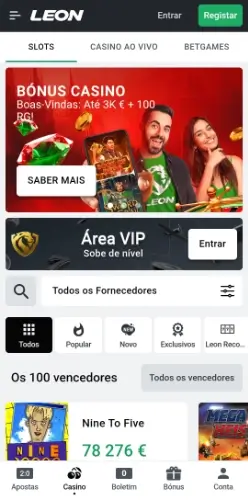 Leon app casino