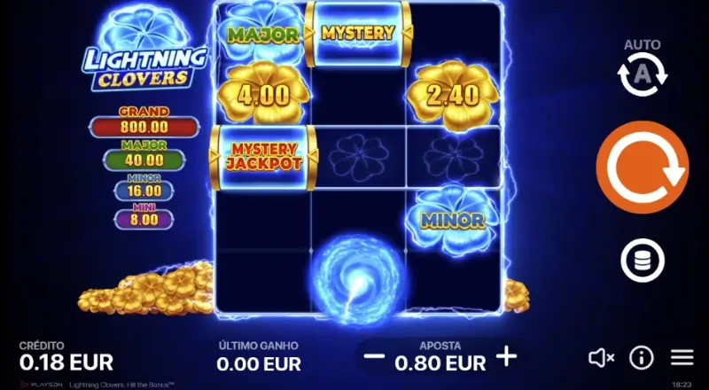 Lightning Clovers: Hit the Bonus Slot machine