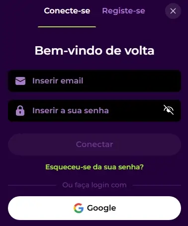 Login no Spinmama
