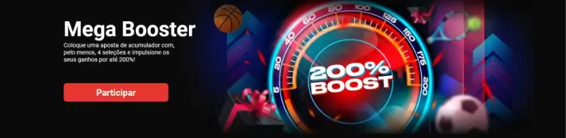 Promoção Mega Booster na Megapari