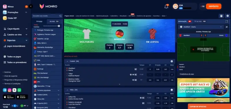 Apostas Mundial de Clubes na Monro