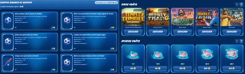Outras promoções disponíveis no SG Casino