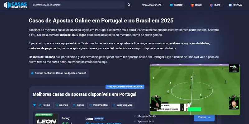 Livestream minimizado no Roby Casino