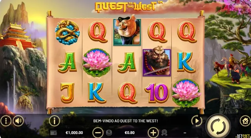 Slot machine Quest to The West