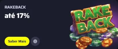 Rakeback Até 17% da BDMBet