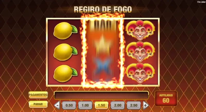 Respin na slot Fire Joker
