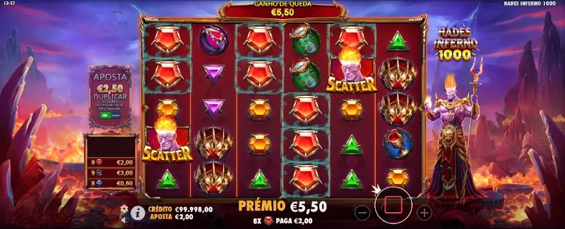 Slot machine Hades Inferno 1000 no SG Casino