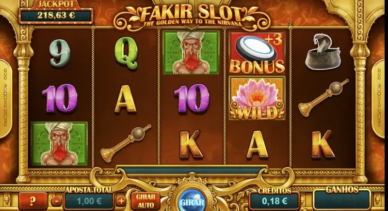 Slot Fakir the Golden Way to the Nirvana na ESC Online