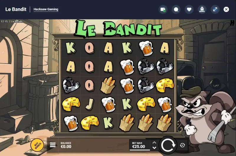 Slot machine Le Bandit na AzurSlot