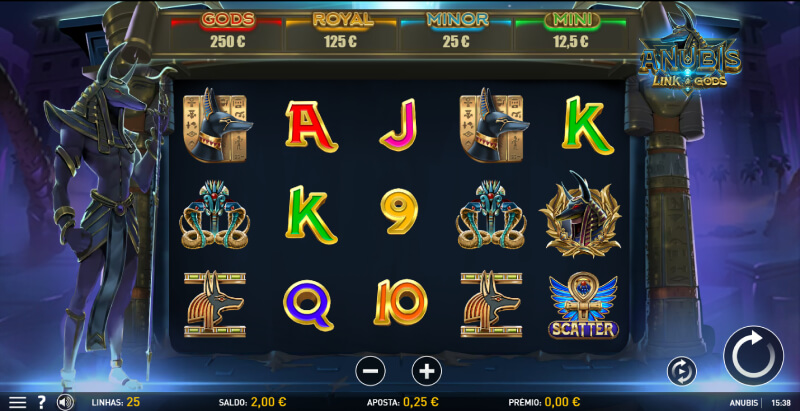Slot machine Anubis Link of Gods