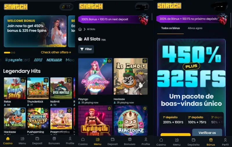 Snatch Casino App
