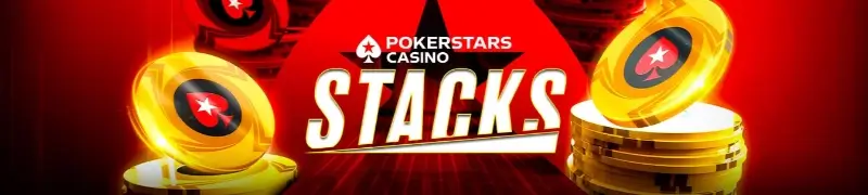 Bónus Stacks no casino da PokerStars