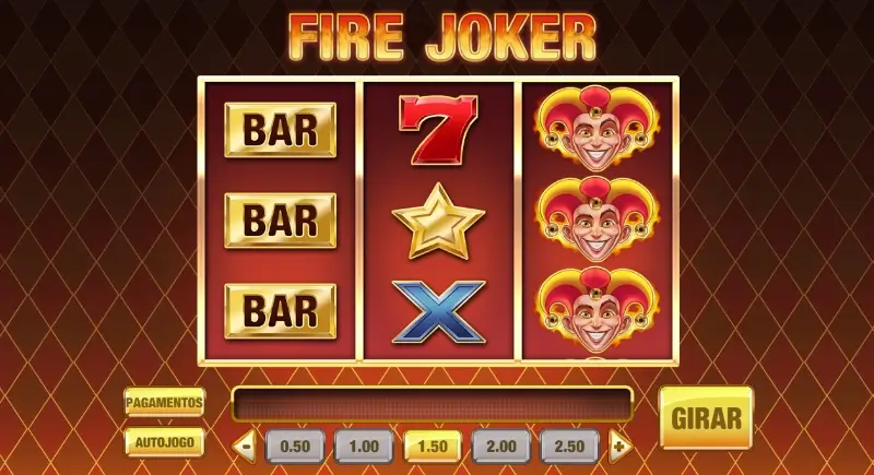 Tema da slot machine Fire Joker