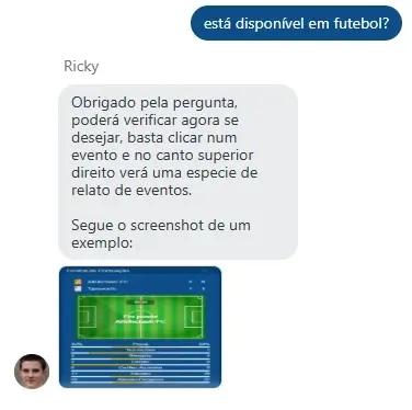 Chat ao vivo do apoio ao cliente da Winbay